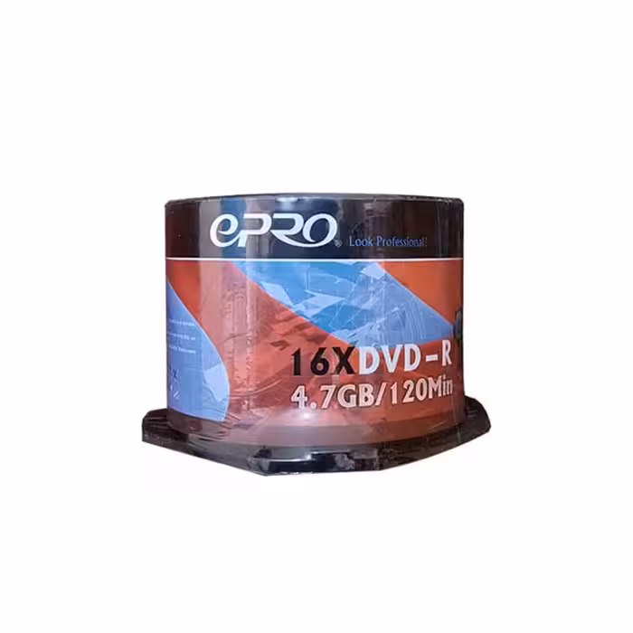 دی وی دی خام اپرو 16x بسته 50 عددی