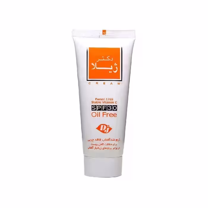 کرم ضد آفتاب و ضد چروک SPF30 دکتر ژیلا ( بی رنگ )