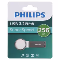 فلش مموری Philips FM21UA256B/93-B USB 3.2 Flash Memory - 256GB - خاکستری