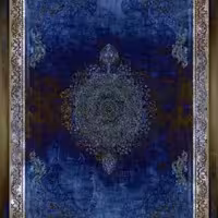 فرش تمام ابریشم  طرح آباسان کد HAC.157.1