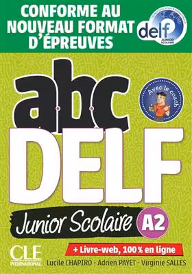 دانلود کتاب ABC DELF Junior scolaire A2   MP3 - Conforme au nouveau format d'épreuves