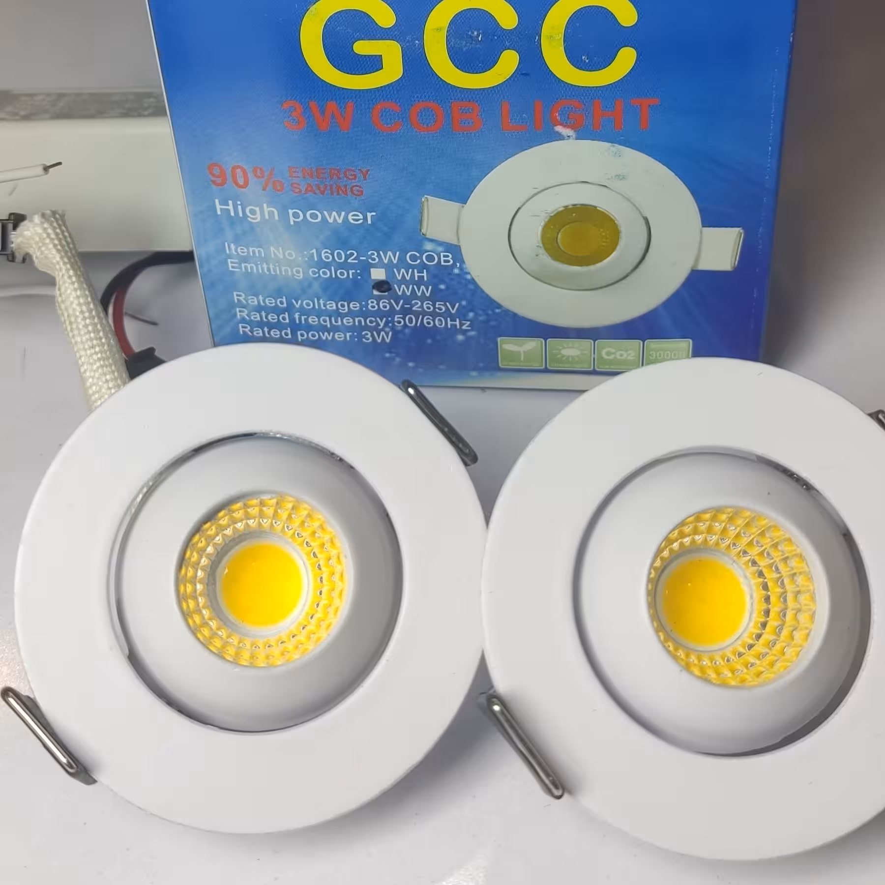 چراغ دکوراتیو COB بدنه فلزی هیت سینک دار