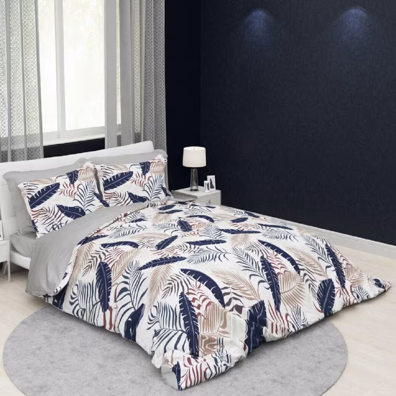 سرویس لحاف روتختی ترکسان کد D211 دو نفره 6 تکه