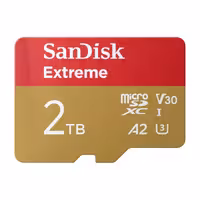 کارت حافظه سن‌دیسک Extreme microSDXC 240MBps ظرفیت 2 ترابایت مدل UHS-I V30 A2