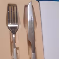 کاردوچنگال میوه خوری میخک اصل شرکت تبل وار
