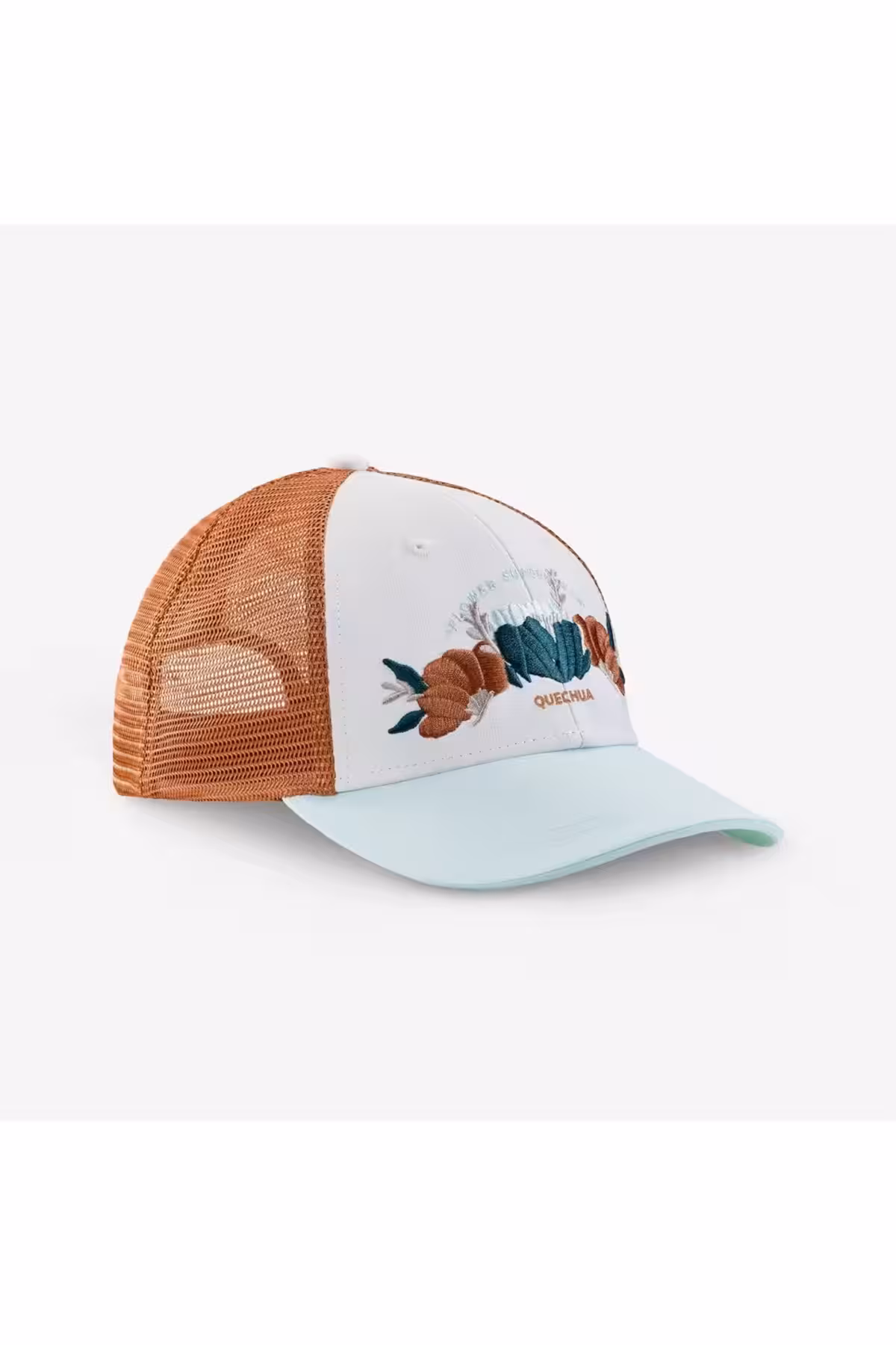 کلاه کامیون ساز در فضای باز کودک قهوه ای Decathlon