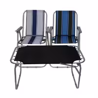 میز و صندلی تاشو  مجموعه 3 عددی