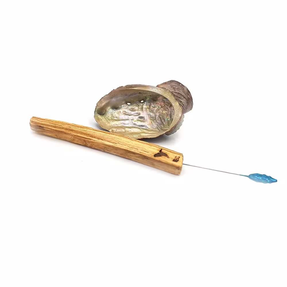 چوب مقدس پالوسانتو اکوادور و صدف آبالون