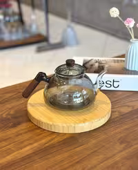قوری پیرکس دودی صافی دار وارداتی