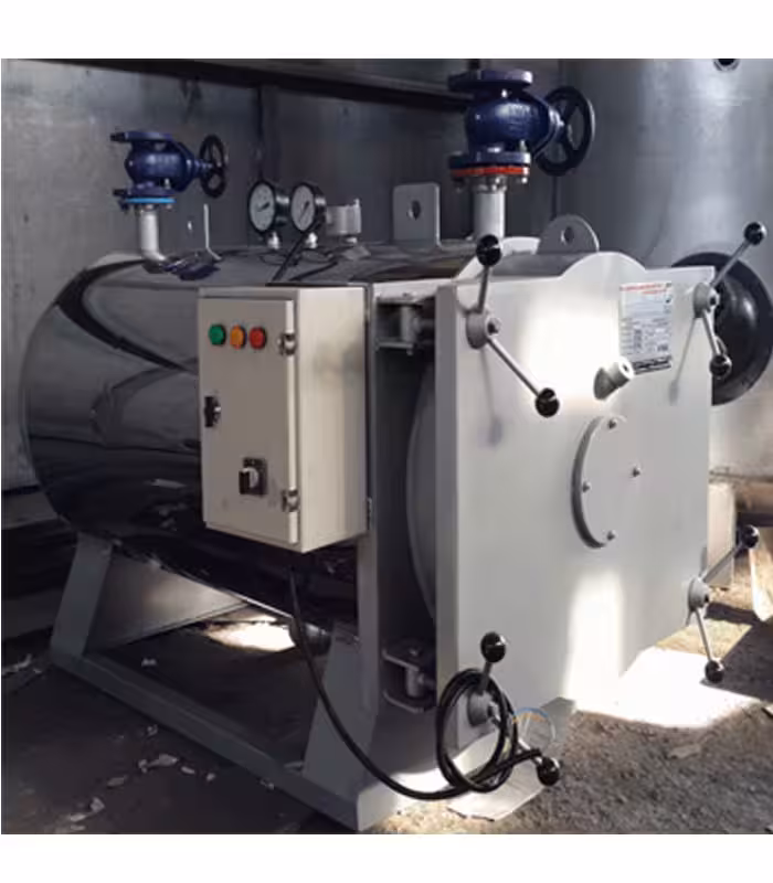 دیگ آبگرم فولادی جهان مخزن 800 کیلووات مدل WWB-700