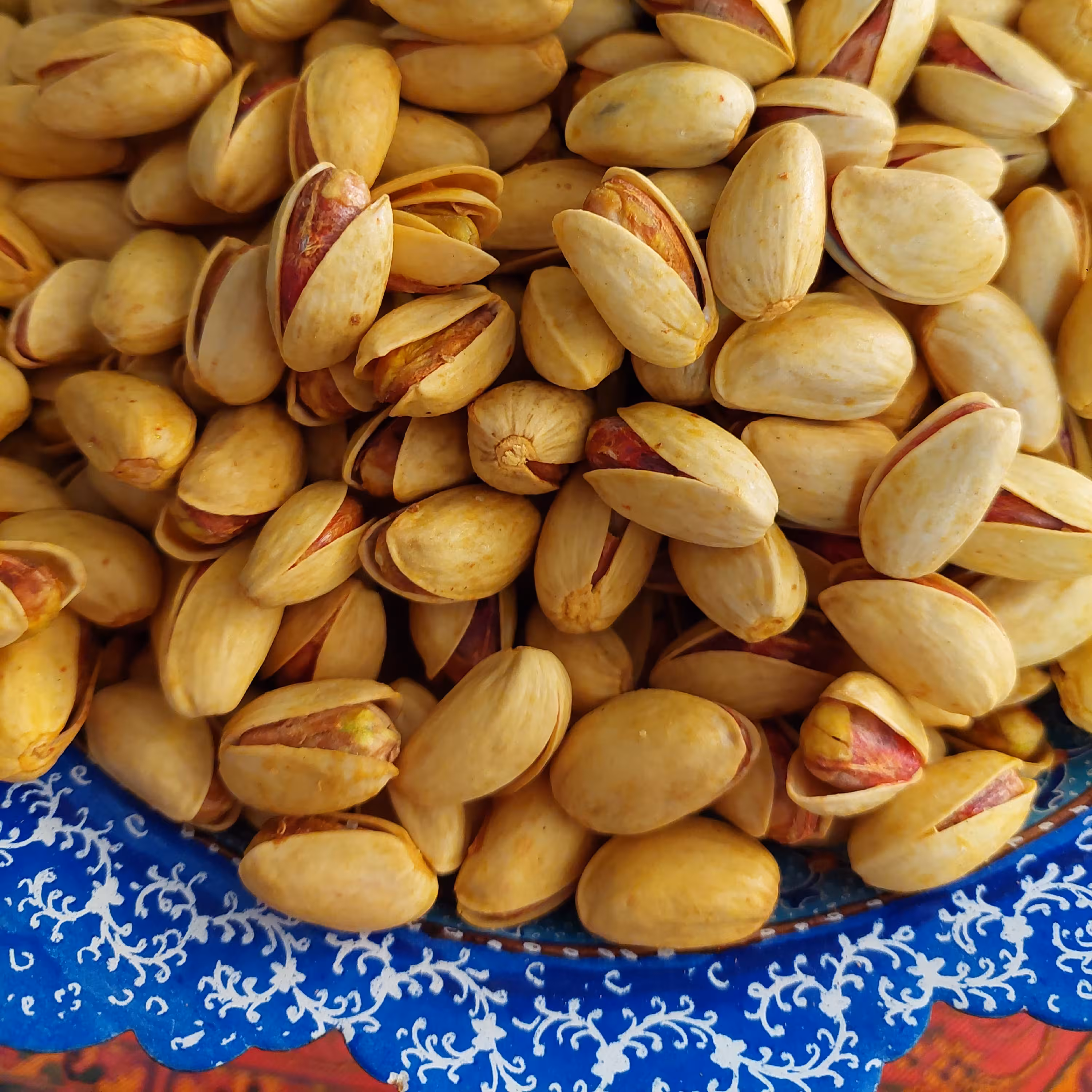 پسته احمدآقایی شور زعفرانی 500 گرمی تازه(مستقیم از کشاورز )