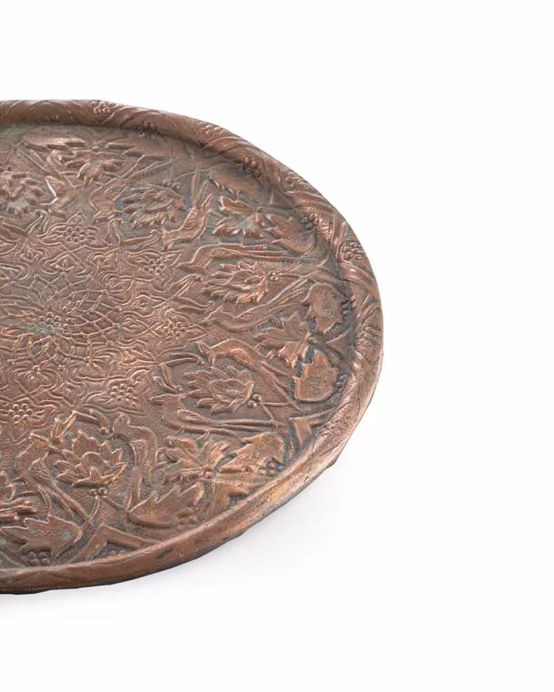 سینی قدیمی قلم کاری کد 3