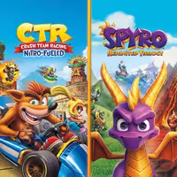 اکانت قانونی کراش ماشینی Crash Team Racing   Spyro پلی استیشن 4 و 5 کپی