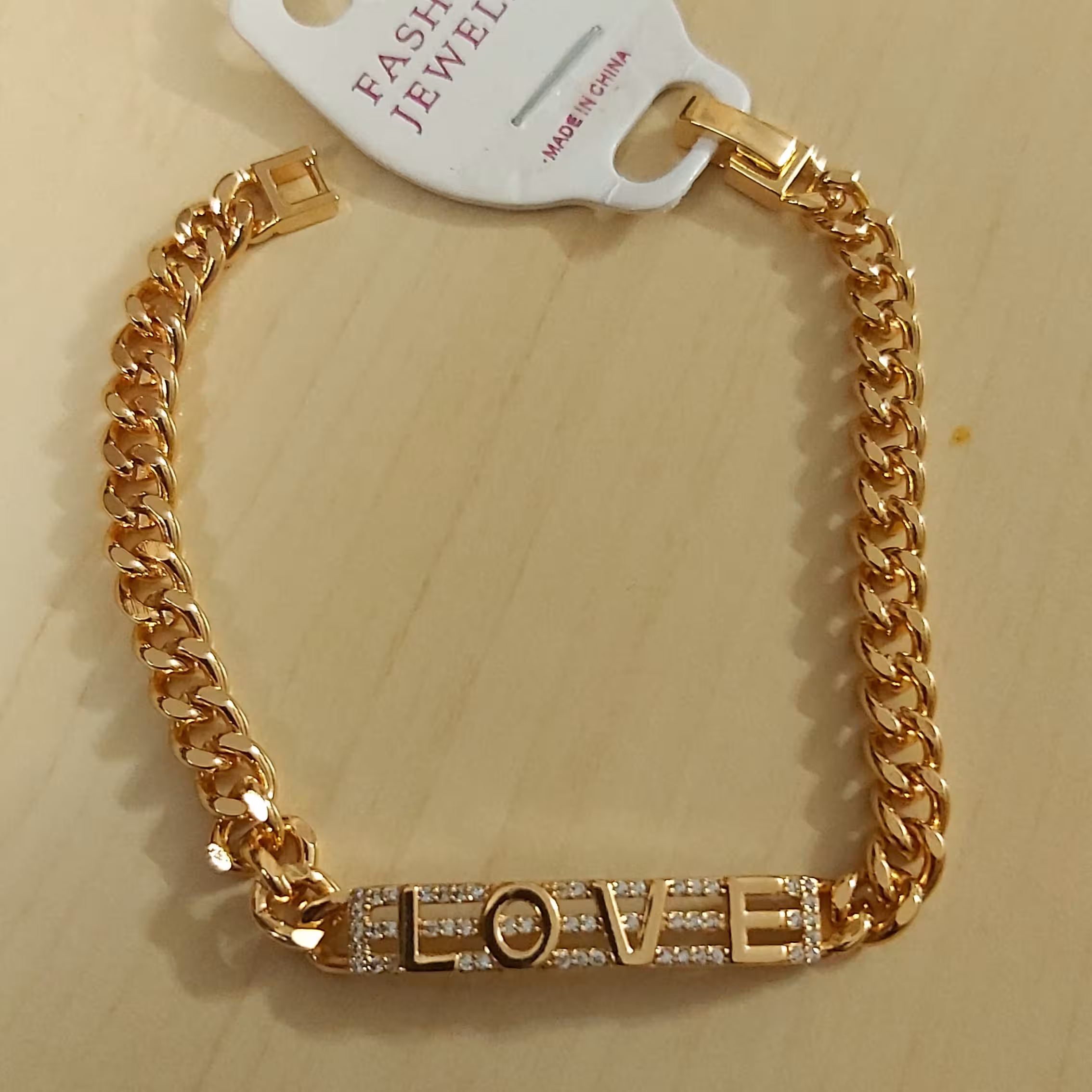 دستبند نگیندار استیل ثابت