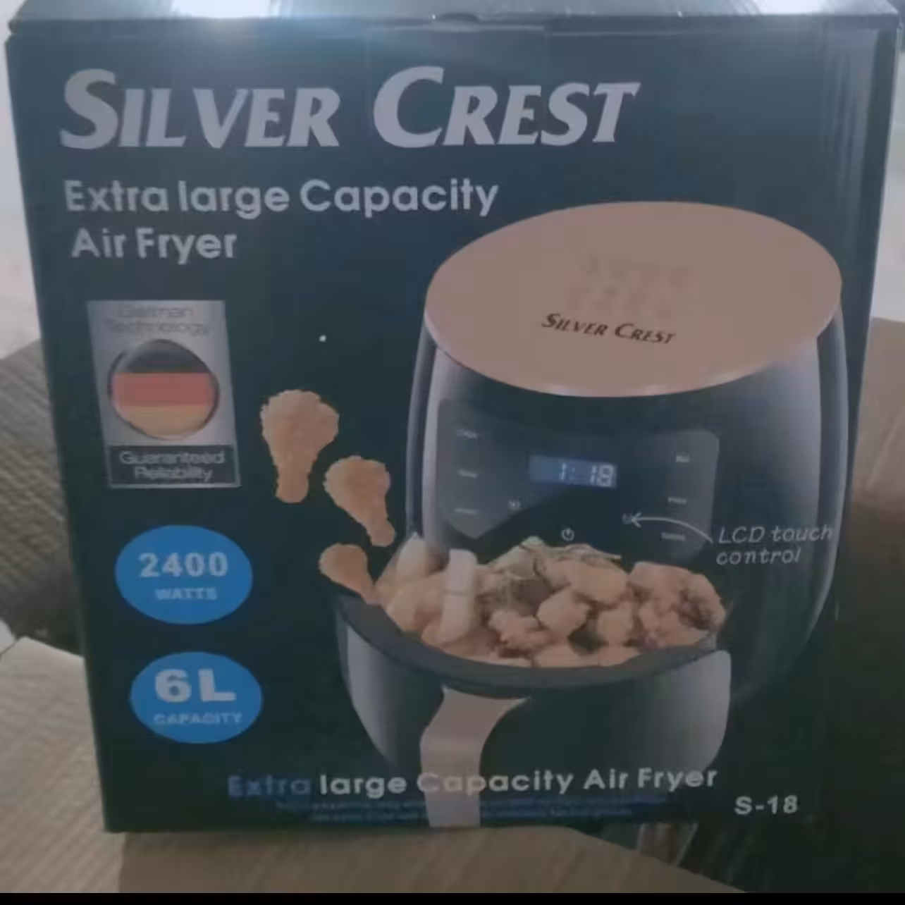 سرخ کن بدون روخن سیلور کرست