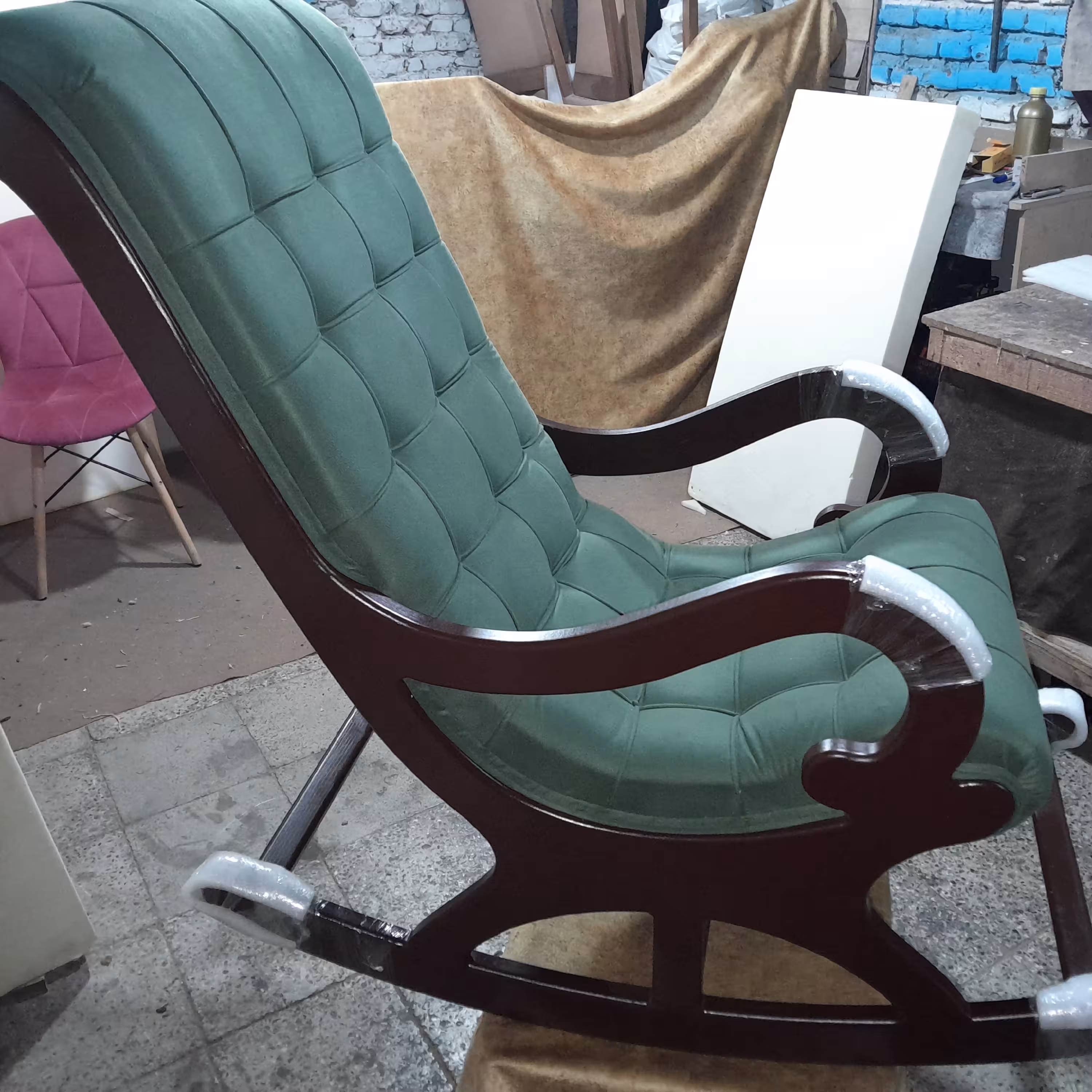 صندلی گهواره ای مدل مبله