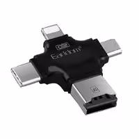 رم ریدر تایپ سی، میکرو و لایتنینگ ارلدام مدل ET-020