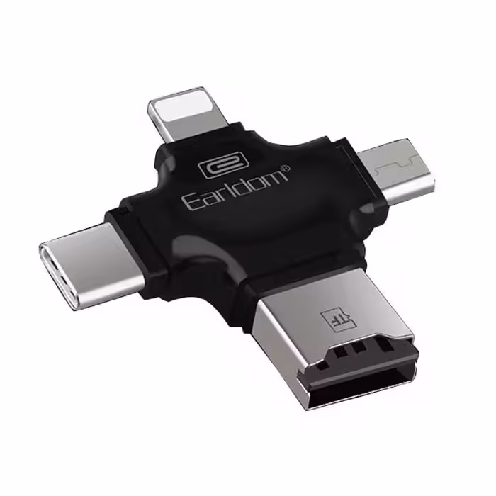 رم ریدر تایپ سی، میکرو و لایتنینگ ارلدام مدل ET-020