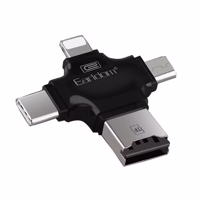 رم ریدر تایپ سی، میکرو و لایتنینگ ارلدام مدل ET-020