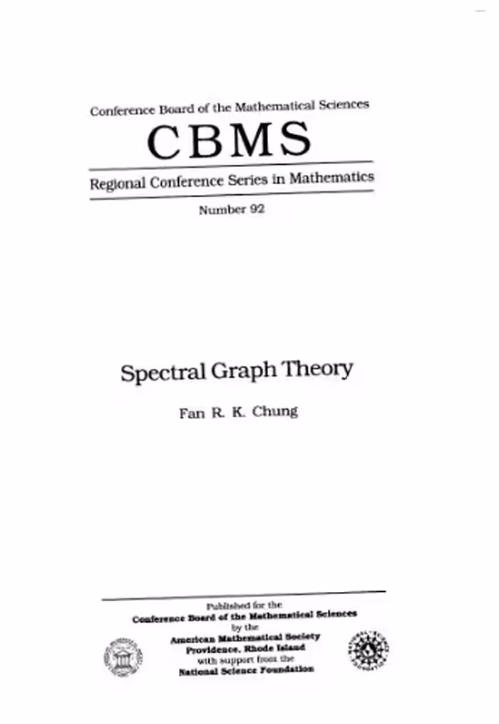 خرید و دانلود نسخه کامل کتاب Spectral Graph Theory
