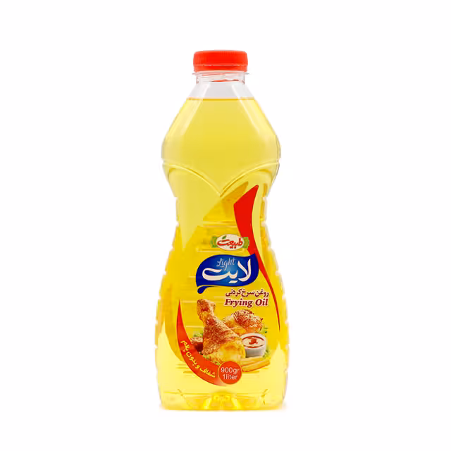روغن سرخ کردنی شفاف لایت طبیعت 900 گرمی