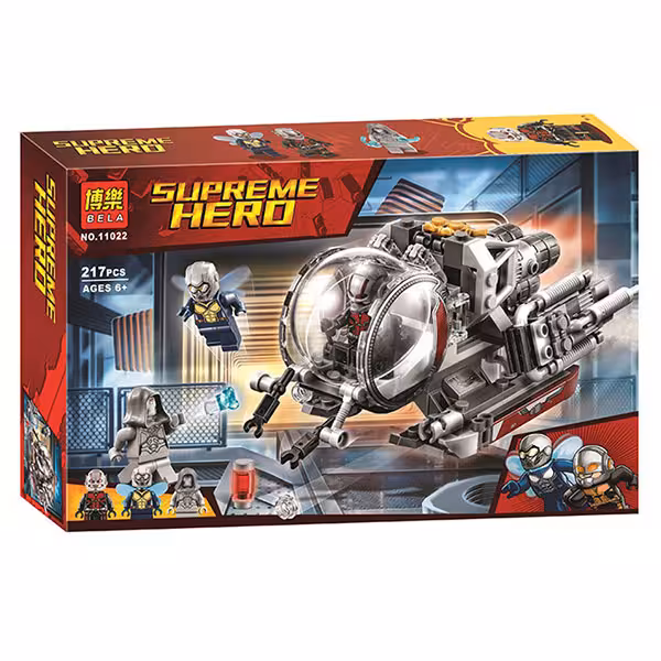 ساختنی بلا مدل مرد مورچه‌ای و زنبورک کد 11022 از سری Supreme Hero