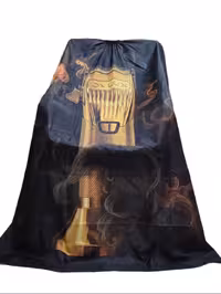 پیشبند چاپی طرح ماشین اصلاح