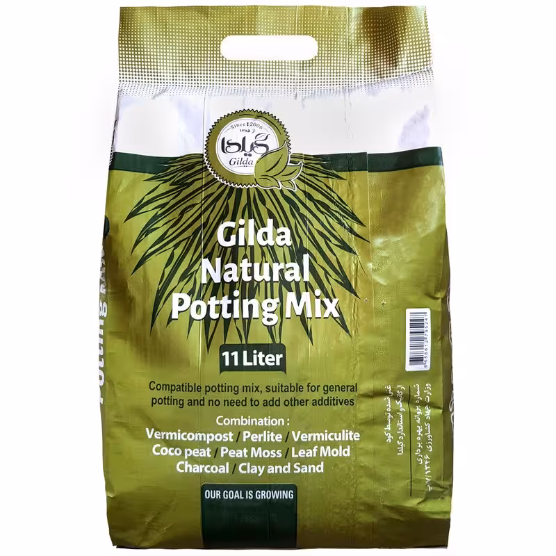 خاک گلدان گیلدا حجم 11 لیتر