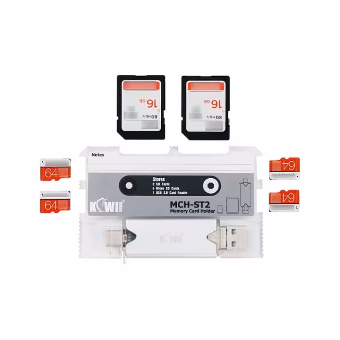 کیت محافظ حافظه و کارت خوان کی وی مدل MCH-ST2GR