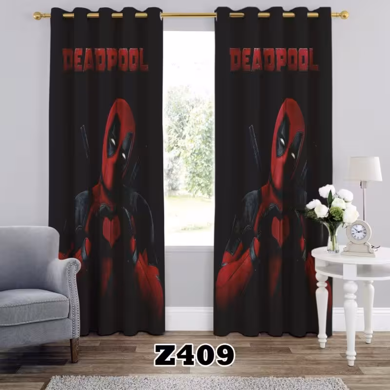 پرده سه بعدی طرح ددپول