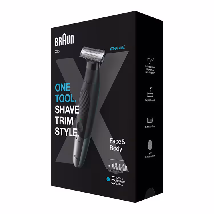 ریش تراش برون مدل XT5100 | ماشین اصلاح Braun XT5100 ضد آب