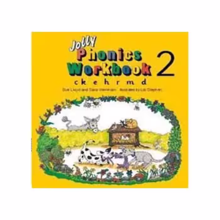 جولی فونیکس ورک بوک 2 | کتاب انگلیسی Jolly Phonics workbook 2