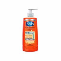 ژل شست و شوی صورت پوست چرب و آکنه ای گریپ فروت هلو فرش 200 میلی لیتر | Hello Fresh Grapefruit face wash gel Suitable for oily and acne prone skin 200 ml