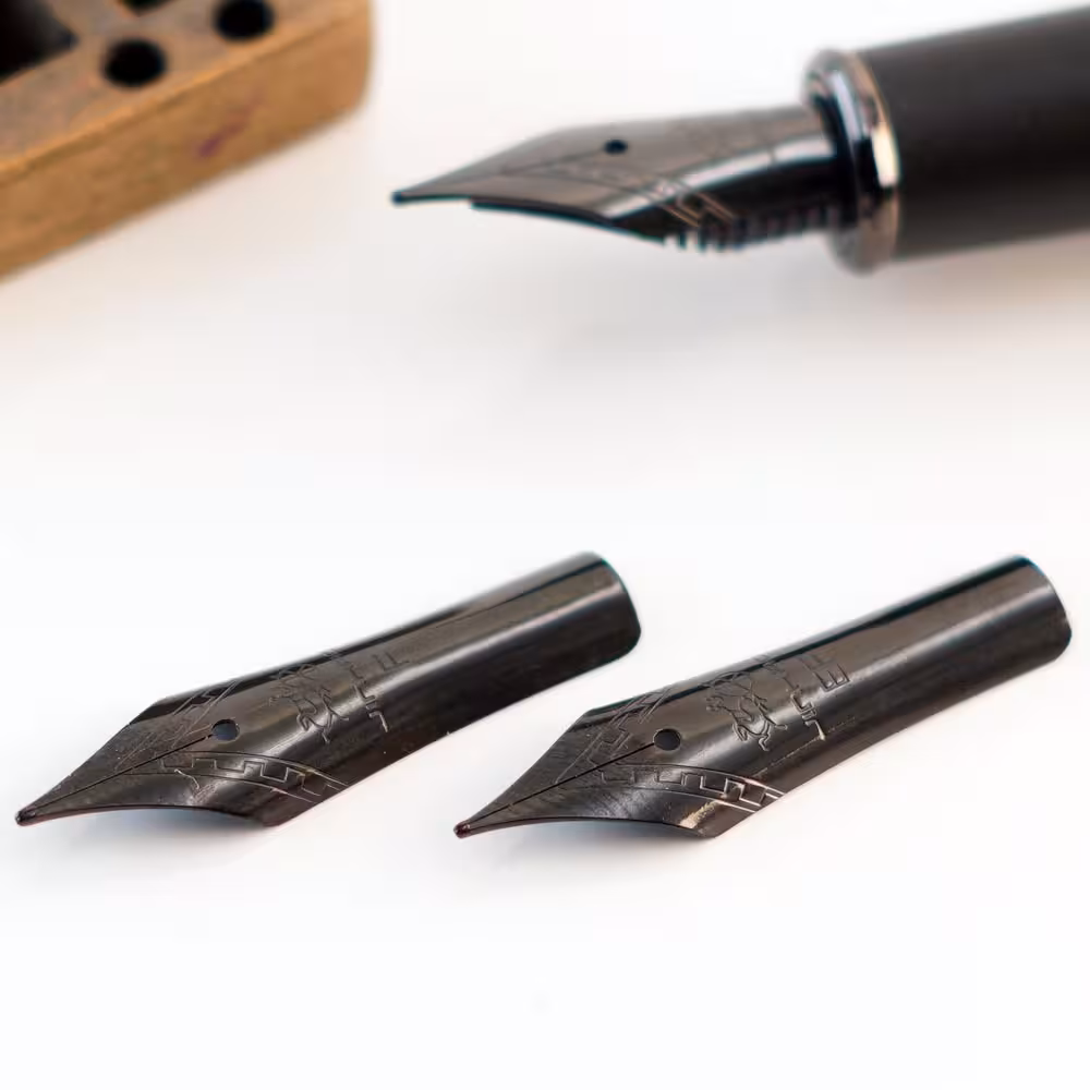 یدک سر قلم جینهاو مشکی سایز JINHAO black nib 4