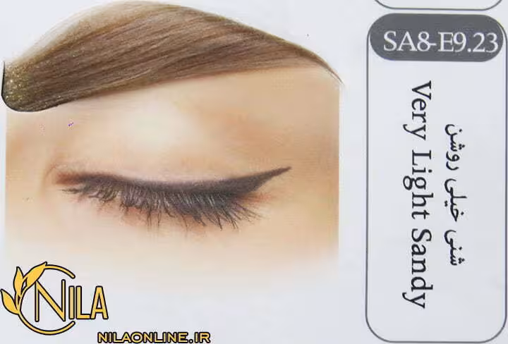 رنگ ابرو شنی خیلی روشن SA8-E9.23 سانتکس