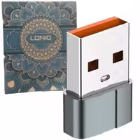 مبدل تایپ سی  به یواس  الدینو  LC150 Portable USB A To