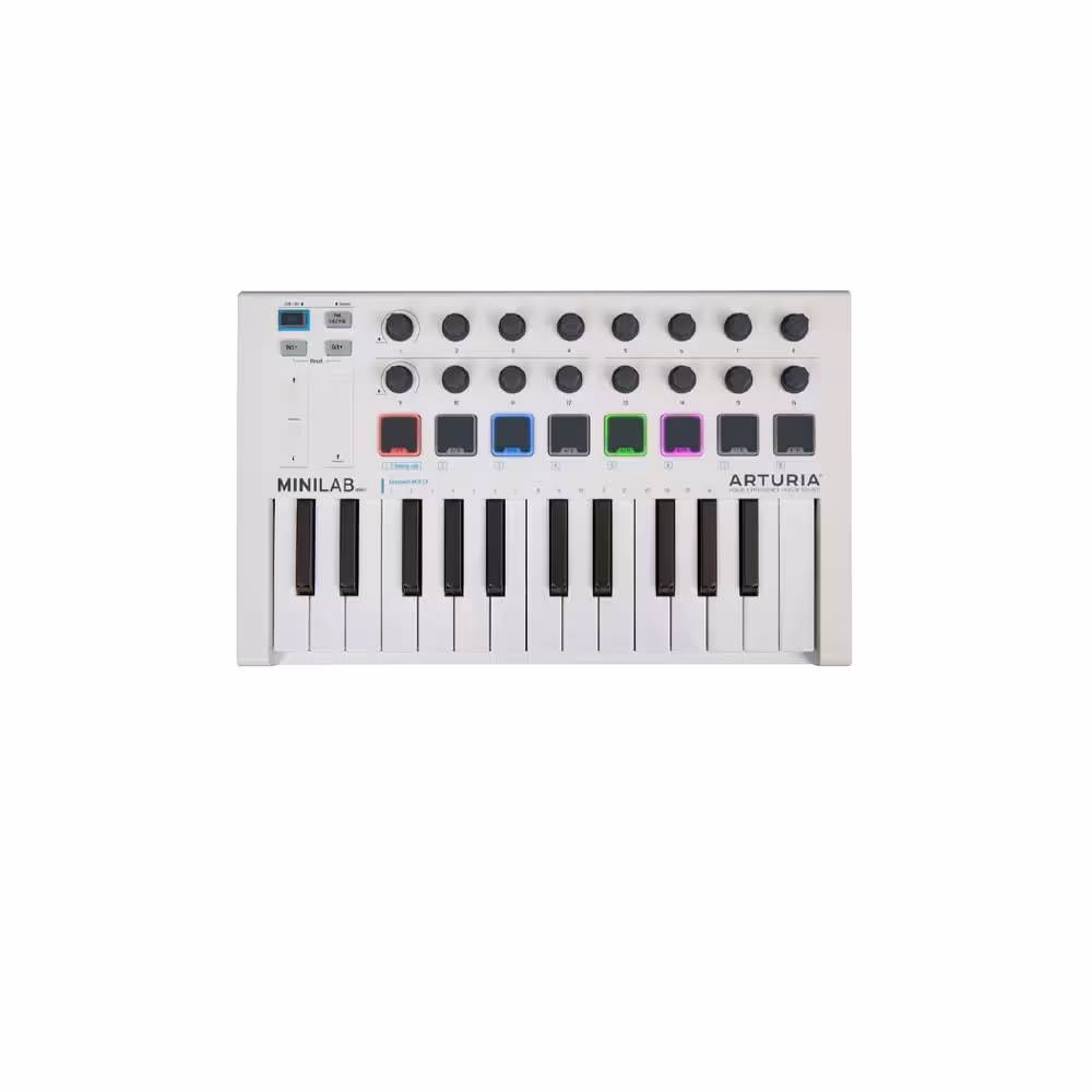میدی کنترلر ARTURIA MiniLab MkII White