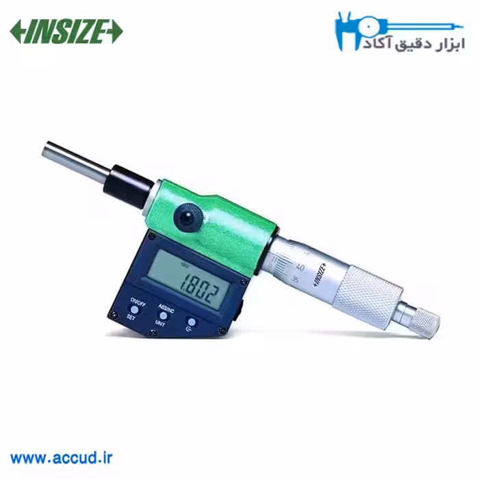 میکرومتر هد دیجیتال 25-0 میلی متر INSIZE (اینسایز) مدل 6354-25W