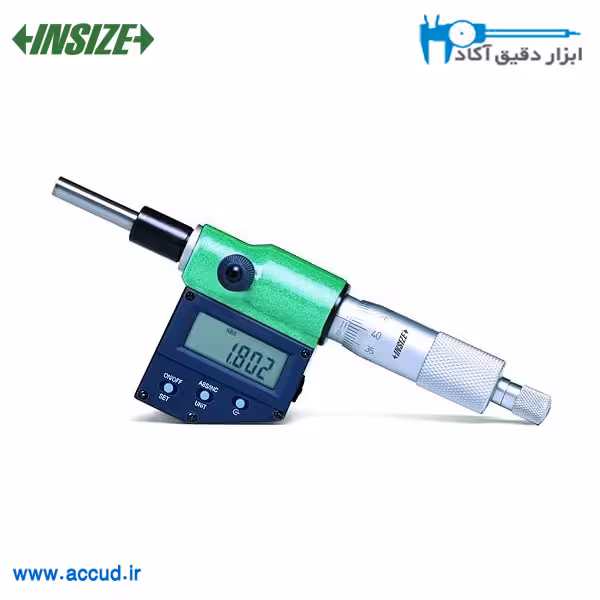 میکرومتر هد دیجیتال 25-0 میلی متر INSIZE (اینسایز) مدل 6354-25W