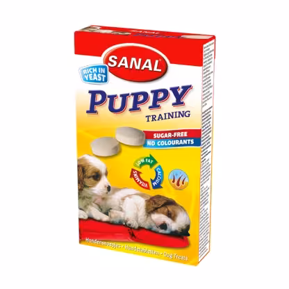 قرص مکمل غذای توله سگ سانال مدل Puppy tablets وزن 30 گرم