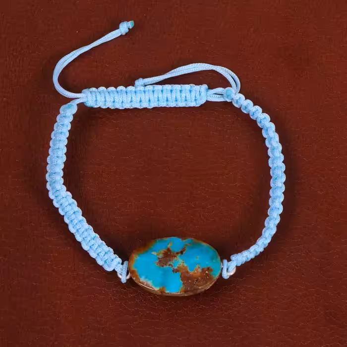 دستبند فیروزه اسپرت کد 30400 - جواهری مشاهیر