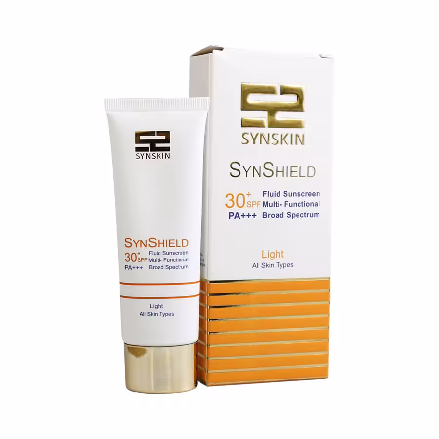 ضد آفتاب فلوئید سان شیلد  SPF30 ساین اسکین 50 گرم