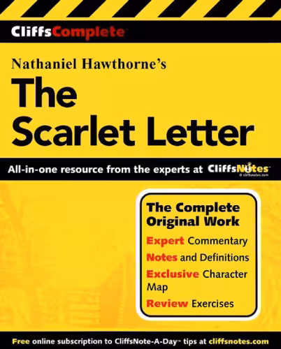 خرید و دانلود نسخه کامل کتاب The Scarlet Letter (Cliffs Complete)