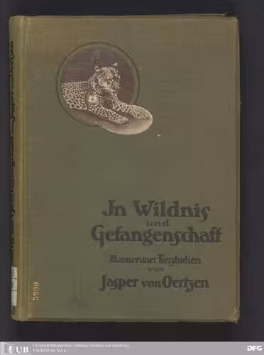 خرید و دانلود نسخه کامل کتاب In Wildnis und Gefangenschaft : Kameruner Tierstudien