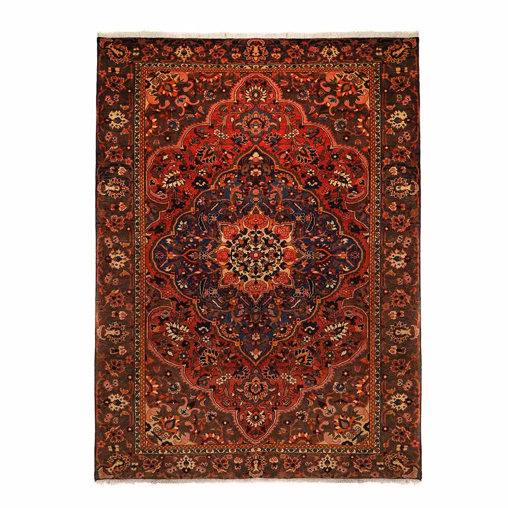 فرش دستبافت بختیاری قدیمی شش متری