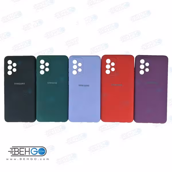قاب A52 قاب گوشی سامسونگ A52 کاور محافظ سیلیکونی Best Silicone Cover Case for  Samsung Galaxy A52