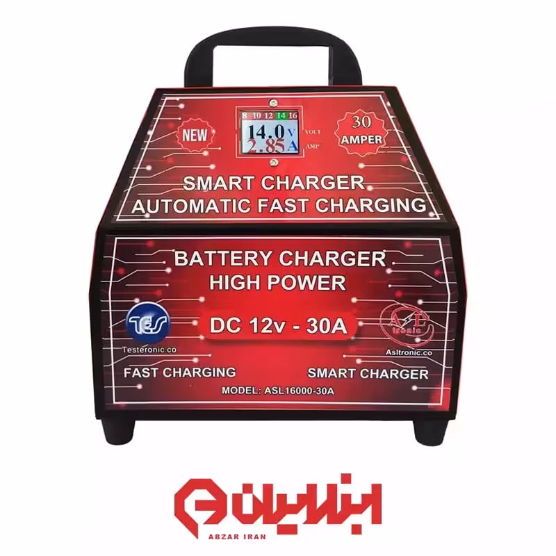 شارژر اتوماتیک باتری خودرو مدل TES-16000-30A