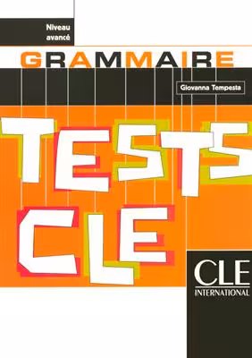 دانلود کتاب Tests de grammaire cle - avance