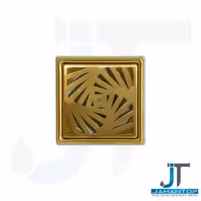 کفشور استیل طلامات (برنز) 10*10 با خروجی 50میلی متر جهانیار مدل فلورانس