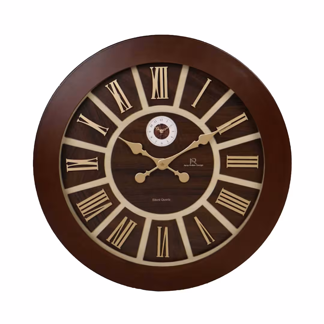 ساعت دیواری چوبی 5104